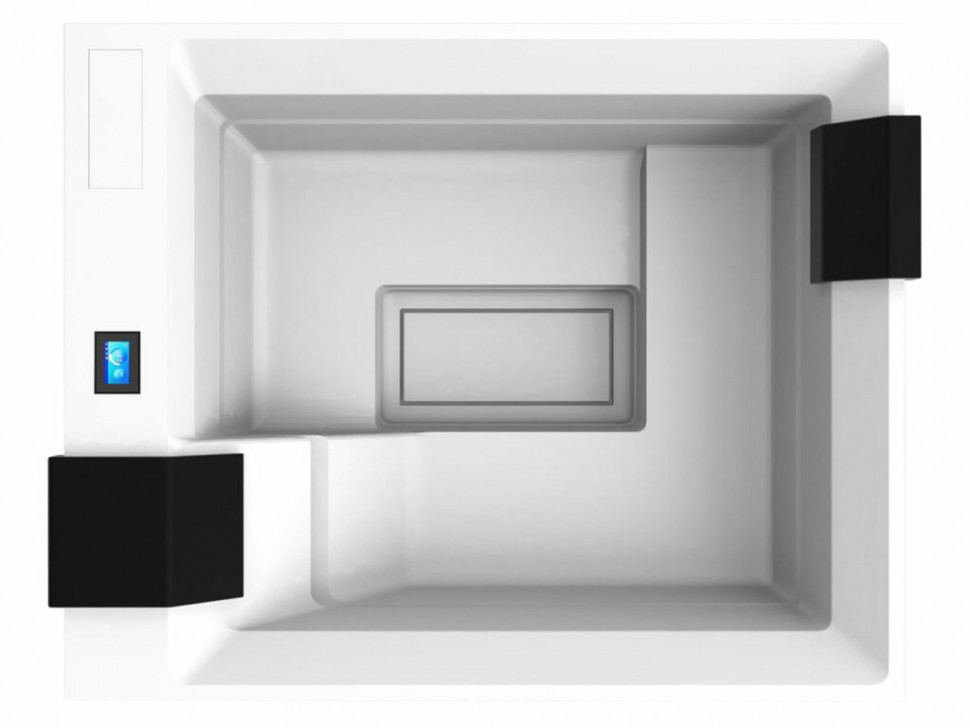 Гидромассажный СПА бассейн Spa Natural Paolo Ferralli Minimalista