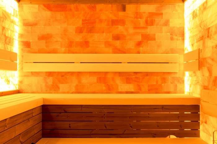 Соляная комната Exclusive SC1S004, 2200 * 2200 * 2100 мм, Сибирский кедр (рис.1)