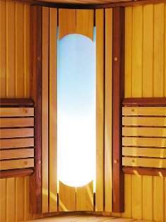 Финская сауна Harvia Rondium с обшивкой из ольхи S2015KLL (рис.2)